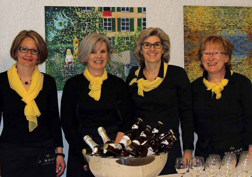 Das Demont Catering Team
